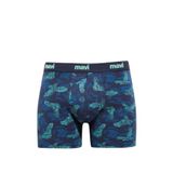 Kartal Baskılı Lacivert Boxer 092434-33482 Mavi-33482 L