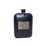 Kartal Desenli Paslanmaz Çelik Cep Matarası 7 oz (200ml) (Metal)