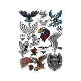 Kartal Eagle Sticker Set-10 15 Parça Telefon, Tablet, Defter, Laptop Sticker