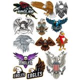 Kartal Eagle Sticker Set-12 15 Parça Telefon, Tablet, Defter, Laptop Sticker