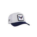 Kartal Logolu Lacivert-Beyaz Trucker Şapka