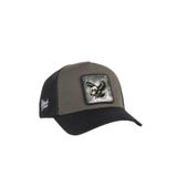 Kartal Logolu Siyah-Haki Trucker Şapka