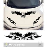 Kartal Oto Sticker. Kartal Ve Alev Oto Kaput , Cam Sticker.