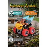 Kartal Temalı Canavar Araba - 360 Derece Takla Atan Atalet Motorlu Monster Truck Oyuncak