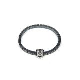 Kartal Yuvası BEŞİKTAŞ KARE HEMATİT (4 MM) DOĞALTAŞ BİLEKLİK