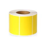 Kartallar Etiket 40X60 Eczane Ilaç Etiketi Sarı Renk 1 Rulo 1000 Adet- 10 Rulo - 40 x 60 mm