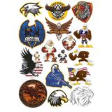 Kartallar Sticker Set 20 Parça Telefon, Tablet, Defter, Laptop Sticker