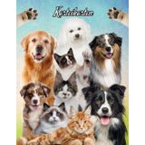 Karteikarten Buch Katzensalon Hundesalon Karteikartenbuch Mobiler Tierfriseur Tiersalon Hundefriseur Katzenfriseur Hunde Katzen Friseur für Kleintiere ... notieren dokumentieren der Kundendaten 04D14