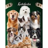 Karteikarten Buch Katzensalon Hundesalon Karteikartenbuch Mobiler Tierfriseur Tiersalon Hundefriseur Katzenfriseur Hunde Katzen Friseur für Kleintiere ... notieren dokumentieren der Kundendaten 04D18