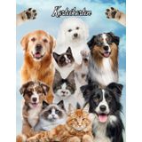 Karteikarten Buch Katzensalon Hundesalon Karteikartenbuch Mobiler Tierfriseur Tiersalon Hundefriseur Katzenfriseur Hunde Katzen Friseur für Kleintiere ... notieren dokumentieren der Kundendaten 04D19