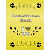 Karteikarten Buch Katzensalon Hundesalon Karteikartenbuch Mobiler Tierfriseur Tiersalon Hundefriseur Katzenfriseur Hunde Katzen Friseur für Kleintiere ... notieren dokumentieren der Kundendaten Gelb01