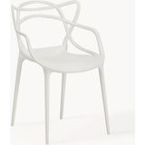 Kartell Masters Sandalye Seti (2 Adet): Güneş Sarısı, Istiflenebilir - Beyaz