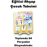 Karter İnovasyon Cocuk Takvimi, Cocuk Aktivite Takvimi, Egitici Takvim, Günlük Yasam Becerileri Takvim, Ahsap Takvim