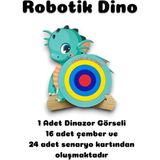 Karter İnovasyon Dinazor Puzzle,egitici Puzzle Dinazor,montessori Egitici Oyuncak,ahsap Egitici Oyuncak,ahsap Dinazor