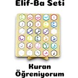 Karter İnovasyon Elif Ba,ahşap Elif Ba,elif Ba Öğrenme Seti,arapça Harfler