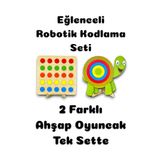 Karter İnovasyon Kodlama Oyuncakları,eğitici Oyuncak,ahşap Oyuncak,renk Oyun Tahtası,robotik Tosbik