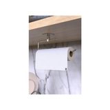 Karteya Rulo Havluluk Peçetelik Yapışkanlı Pratik Banyo Mutfak Askısı Kağıt Rulo Havluluk - Gold