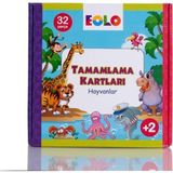 Kartları Hayvanlar - Çok Renkli