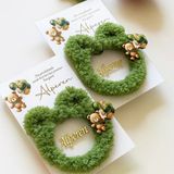 Kartlı Kulaklı Tüylü 20 Adet Bebek Hediyelik Yeni Doğan Bebek Hediyelik Magnet