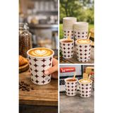 KARTON 7 Oz Bardak 3000 Adet – Tek Kullanımlık Çay ve Kahve Bardağı