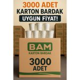 Karton Bardak 3.000 Adet 6 Oz Süper Kalite Sıcağa Soğuğa Dayanıklı Sızdırmaz Kokusuz Toptan Fiyat