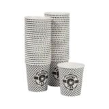 Karton Bardak 6.5 Oz 180ml -- Sıcak Ve Soğuk İçecekler İçin 100 Adet 100 Adet