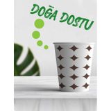 Karton Bardak 7 Oz 1000 Adet
