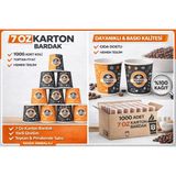 Karton Bardak( 7oz 1000 Ad ) - Togo1000li
