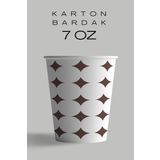 Karton Bardak Kağıt Bardak Alfa - 7 Oz 3000 Adet