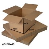 Karton Boş Koli Taşıma Ev Kolisi Çift Oluklu 10 Adet 40x58x40