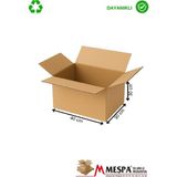 Karton Koli 40X30X30 cm Dayanıklı Taşıma ve Depolama Kolisi - Kahverengi - 10 Adet