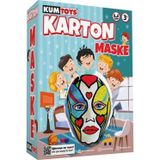 Karton Maske Boyama Seti