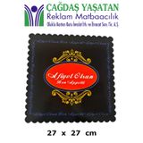 Karton Pasta Altlığı Siyah 27 x 27 (100 Adet) - 055
