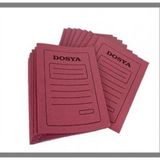 Karton Pembe Dosya Tam Kapak 5 Adet