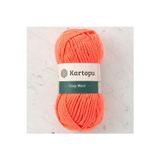 Kartopu 5'li Paket Cozy Wool K1212 Turuncu %25 Yün Örgü İpi