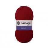 Kartopu Ak Soft K114 Koyu Kırmızı İplik