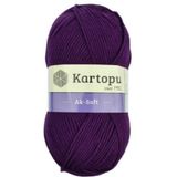 Kartopu Ak Soft K721 Mor İplik
