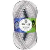 Kartopu Aksoft Batik Ebruli El Örgü İpi 59221