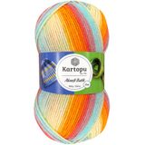 Kartopu Aksoft Batik Ebruli El Örgü İpi 59223