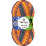 Kartopu Aksoft Batik Ebruli El Örgü İpi 59224