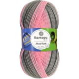Kartopu Aksoft Batik Ebruli El Örgü İpi 59225