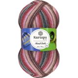 Kartopu Aksoft Batik Ebruli El Örgü İpi 59231