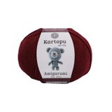 Kartopu Amigurumi Oyuncak Punch Panç Örgü İpi (K110 Bordo)