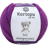 Kartopu Amigurumi Oyuncak Punch Panç Örgü İpi (K727 Mürdüm)
