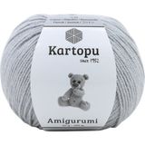 Kartopu Amigurumi Oyuncak Punch Panç Örgü İpi (K991 Açık Gri)