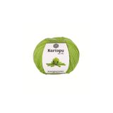 Kartopu Amigurumi Pamuk Oyuncak Punch Panç Örgü Ipi Canlı Yeşil K404 50 gr