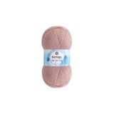Kartopu Angora Natural Lüx Gülkurusu K758 Simli İnce Yünlü El Örgü İpi