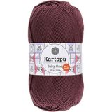 Kartopu Baby One Tüylenmeyen Bebek Yünü Üzüm Suyu Renkli 100 g 250 m Antipilling Özellikli K1707 - Standart