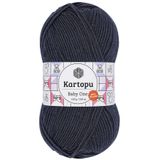 Kartopu Baby One Tüylenmeyen El Örgü Ipi Lacivert K633