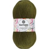 Kartopu Cotton Love El Örgü Amigurumi İpi Yünü 100 gr K409 Haki